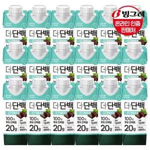 갤러리아 빙그레 더단백 드링크 민트초코 250ml 18팩