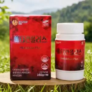메타칸플러스 메타칸 플러스 160g+증정품 엘나스 효소 혈액순환 항산화 건강기능식품