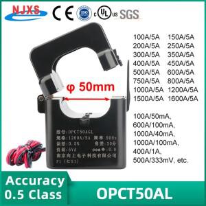 NJXSE OPCT50AGL 스플릿 코어 전류 트랜스포머 300A 1000A 클램프 센서 공장 3005 10005 CT
