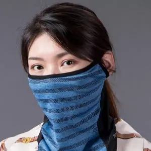락브로스 통기성 여름 자전거 쿨마스크 자외선 귀걸이형 라이딩 MNS