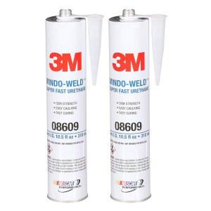 3M 08609 310 WELD 5ML 카트리지 우레탄 초고속 WINDOW 10온스 블랙