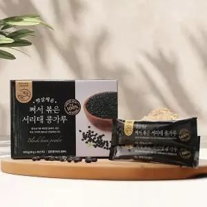 [인정식탁][햇빛고을] 쪄서 볶은 서리태 콩가루 스틱 20g*30포*4박스