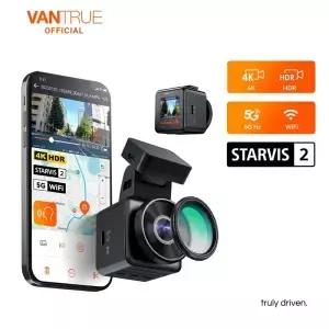 Van E1 4K 미니 DashCam 전면 STARVIS 2 플레이트 Pix TM 자동차 5G WiFi 및 GPS 지원을 위한 HDR 비전