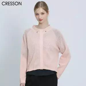 [크레송(CRESSON)] 긴소매 후드집업 (택가격: 278000원)
