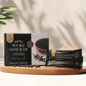 갤러리아 [햇빛고을] 쪄서 볶은 서리태 콩가루 스틱 20g*30포*4박스