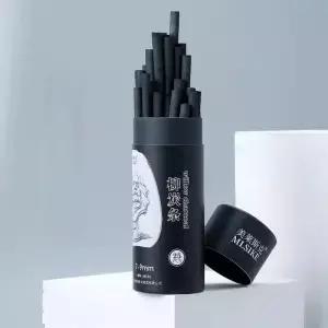 MLSIKE 스틱 버드나무 바 부드러운 펜 잉 스케치 쉐이딩 아티스트 초보자 용품