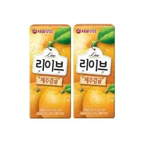 서울우유 리이브 제주감귤190ml x 24입