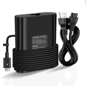 HHamoyz 65W 45W 노트북 충전기 USB C - Dell Latitude 5420 5520 7275 740 7410 7370 XPS 13 9350 9250