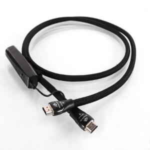 Dragon 48 HDMI 케이블 솔리드 PSS 실버 EARC 울트라 HD AV TV 40Gbps