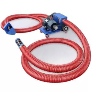 곡물흡입기 U형 볼트 이중관 단관 100mm 곡물이송기 스크류