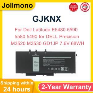 GJKNX OEM 배터리 Dell Latitude 5580 4셀 68Whr GD1JP DY9NT 5YHR4
