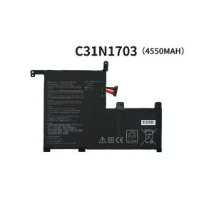 새로운 11.55V 4550mAh C31N1703 노트북 배터리 ASUS Zenbook Flip UX561U Q505UA 52Wh 3ICP6/60/72