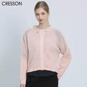 [크레송(CRESSON)] 긴소매 후드집업 (택가격: 278000원)