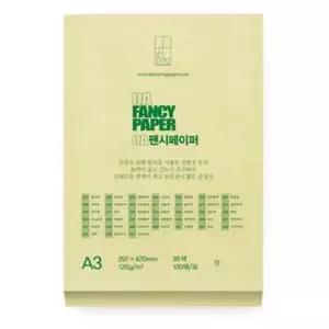 OA팬시페이퍼A3 NP49BV36 120g M12 빨간색 100매 두성