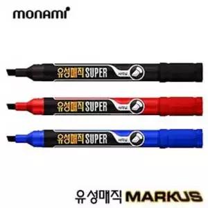 나미 IE51YM37 유성매직슈퍼 사각닙 1타12개입 사각매직 사각
