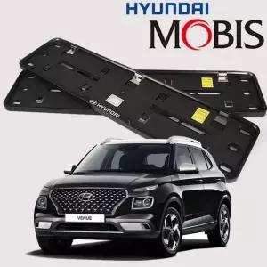 현대모비스 정품 베뉴 순정 번호판 가드 플레이트 천공번호판가드 신형번호판 (WD35FC7)