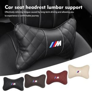 BMW 호환 차량용 목 받침대 헤드레스트 쿠션 베개 인테리어 액세서리 E30 E34 E36 E39 E46 E52 E53 E60 E61