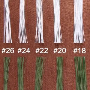 80피스 설탕 꽃 미세 와이어/점토 인형 고기와 작은 와이어/설탕 꽃 퐁당 와이어 gumpaste 도구