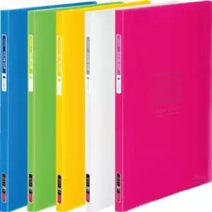 사무용화일 청운산업 칼라칩 클리어화일 10개묶음 10p