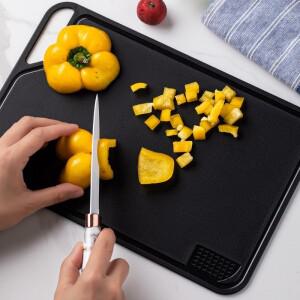 마늘 프레스 도마 다기능 절단 야채 및 고기 1 개