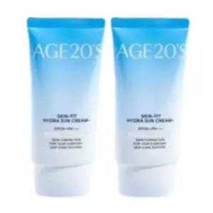 [셀러허브]AGE20S 화잘먹 스킨핏 수분볼륨 선크림 플러스 50ml 2개 (S49505098)