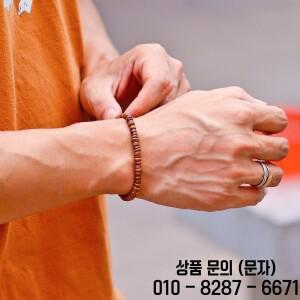 Noter 새로운 남자 천연 코코넛 구슬 팔찌 빈티지 명상 나무 Braclet 적철광 치유 타이거 아이 스톤 Pulser