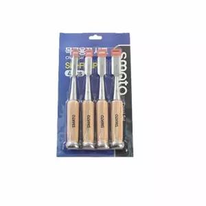 목공용 끌세트 4pcs 나무 목수끌 목재 가구공구 조각 조각도 목조각 목공 목공예 목공구 평끌 수공구