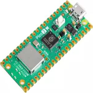 Pi Pico 2 W - RP2350 컨트롤러 보드 블루투스 5.2 WiFi 듀얼 코어 ARM RISC-V 50MHz CPU 520KB RAM 4MB 플