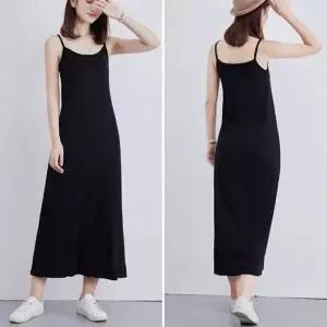여름 데일리 홈웨어 여행 롱 민소매 원피스(120cm) 롱원피스 (W929DE3)