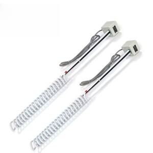 380V 2500W 열 효율 방부성 PTFE 튜블러 히팅 엘리먼트 전기도금 화학 탱크용