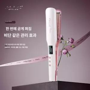 음이온 스트레이트 헤어 컬링 매직기 앞머리 곱슬 고데기