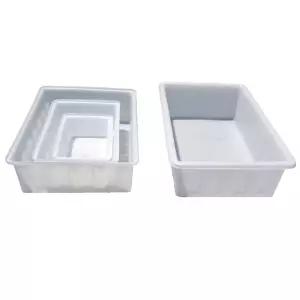 튼튼 다라이 물통 수조 플라스틱 67x44x21 대야 사각다라이 (50L) 대용량