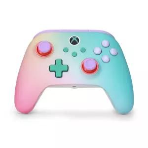 PowerA 어드밴티지 무선 컨트롤러 Xbox 시리즈 X|S 비치 바이브 공식 홀 이펙트로 스틱 드리프트 방지 블루