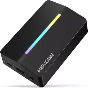 FIFINE 캡처 보드 스위치 4K 패스스루 1080P 60FPS 비디오 USB 3.0 HDMI 저지연 녹화 스트리밍 게임 해설