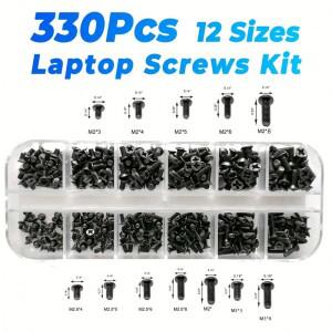 12가지 크기 노트북 나사 키트 M2 M3 (레노버  HP  델 SSD HDD SATA 에이서  아수스  삼성호환  도시바 수