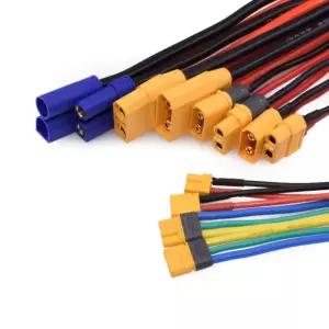 RC 배터리 충전기 암수 EC5 8 커넥터 0cm 플러그 2AWG 케이블 30cm 익스텐 XT30U F 8AWG 0CM