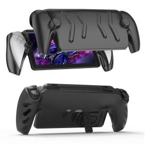 PS5 Portal 휴대용 TPU 보호 케이스+탈착식 커버
