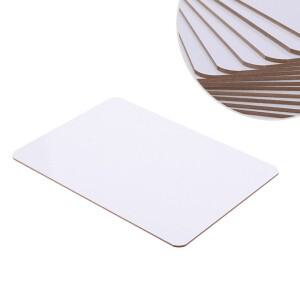 4Pcs 드라이 지우기 랩 보드 20cm x 어린이를위한 양면 범용 쓰기 성인 교실 학습 철자법