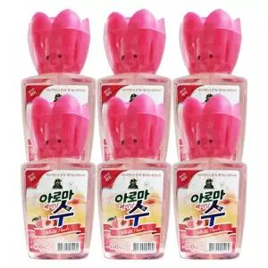 산도깨비 방향제 아로마 수 화이트 피치 400mL X 6개