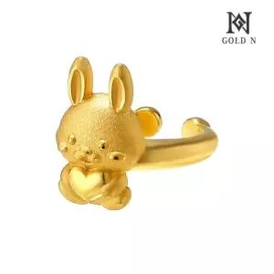 골드앤 순금 24K 토끼 돌반지 소