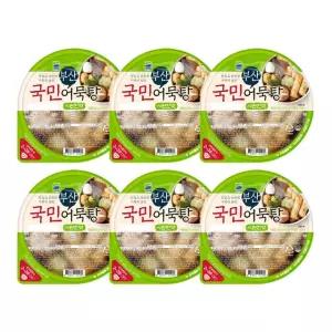 [삼진식품] 국민컵어묵탕(시원한맛) x 6개
