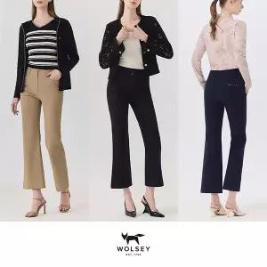 [26SS][Wolsey] 울시 여성 텐션 올데이 부츠컷 쿨 팬츠 3종