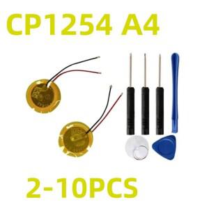 Hot 2-10Pcs CP1254 A4 충전식 배터리 LIR1254 jbl호환 LIVE PRO 용 Beats By Dre Powerbeats Pro 헤드셋 +