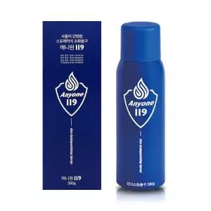 애니원119 스프레이 가정용소화기 390g(20개입)