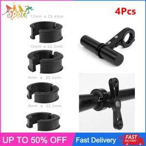4개 자전거 와셔 핸들바 심 31.8mm ~ 25.4mm 22.2mm 스템 픽시 MTB 로드 바이크 가스켓 사이클링 부품