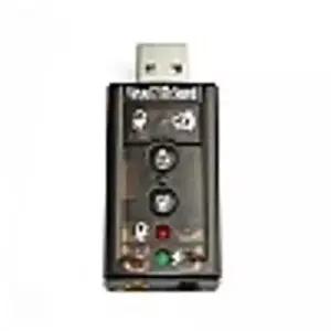 (COMS) USB 외장 사운드카드 7.1채널/자동설치 WFGP640
