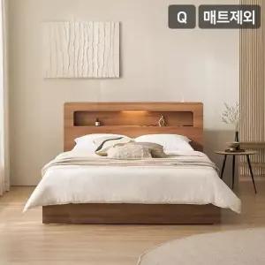 [삼익가구]버딘 LED 3단 수납 침대(매트제외-퀸)
