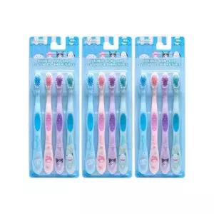 릴팡 산리오 더블 논슬립 컬러 어린이 칫솔 4P x 3개 WFMOFR4