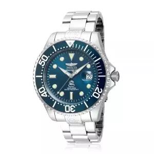 Invicta 18160 남성용 프로 다이버 아날로그 일본 오토매틱 스테인리스 스틸 시계