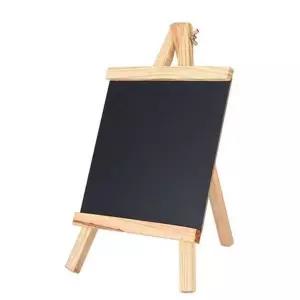 나무 UZ36BF29 이젤형 칠판 25X48cm 광고 칠판 간판 메뉴 안내